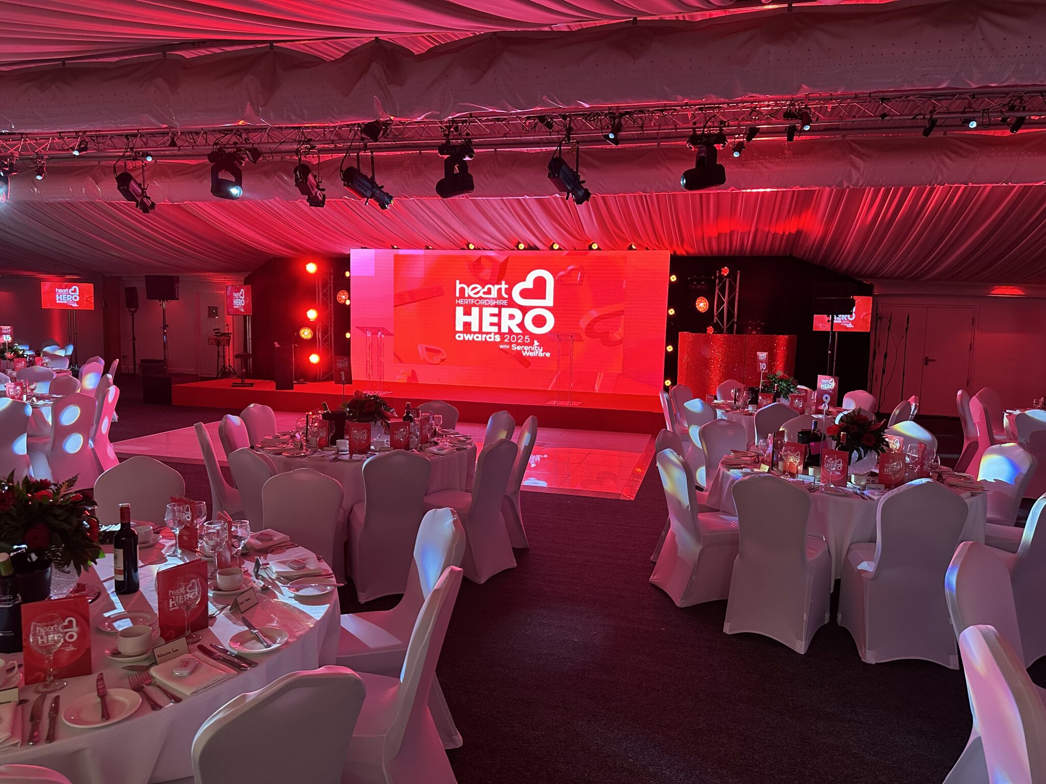 Audio Visual Production for the Heart Hero Awards | Just Smile Ltd