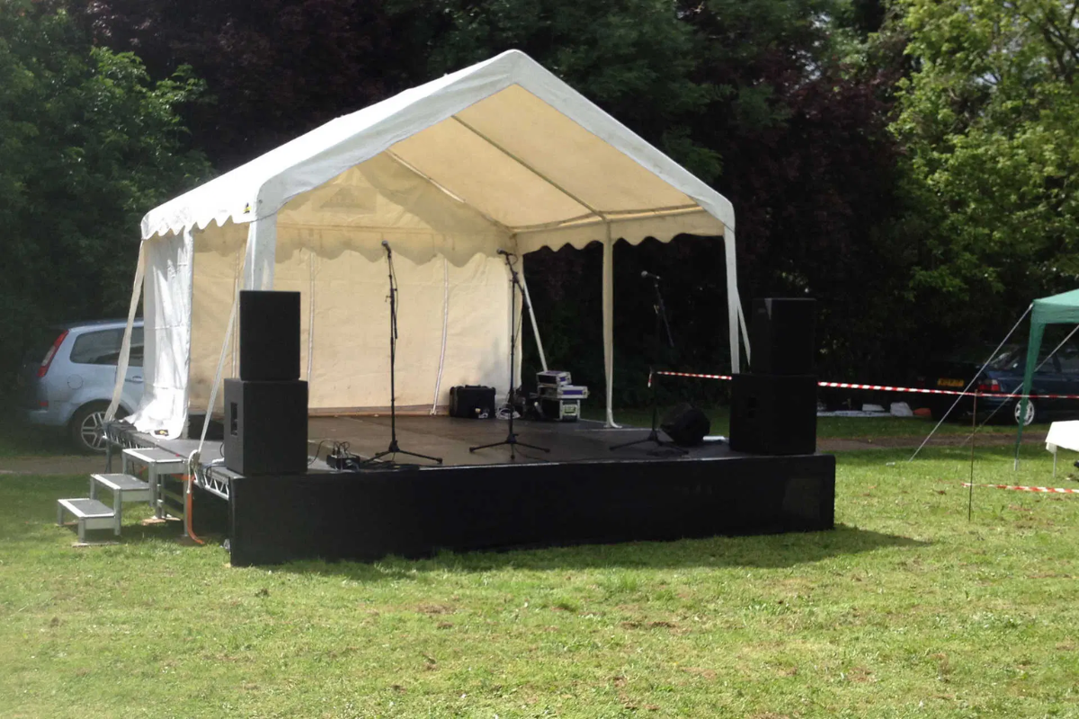 4m x 4m Small Outdoor Stage
