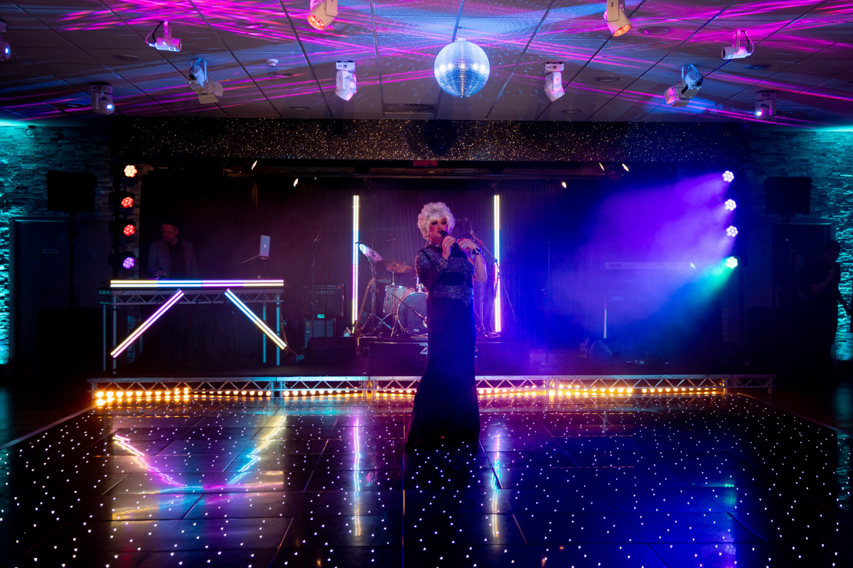 Black Starlight Dance Floor