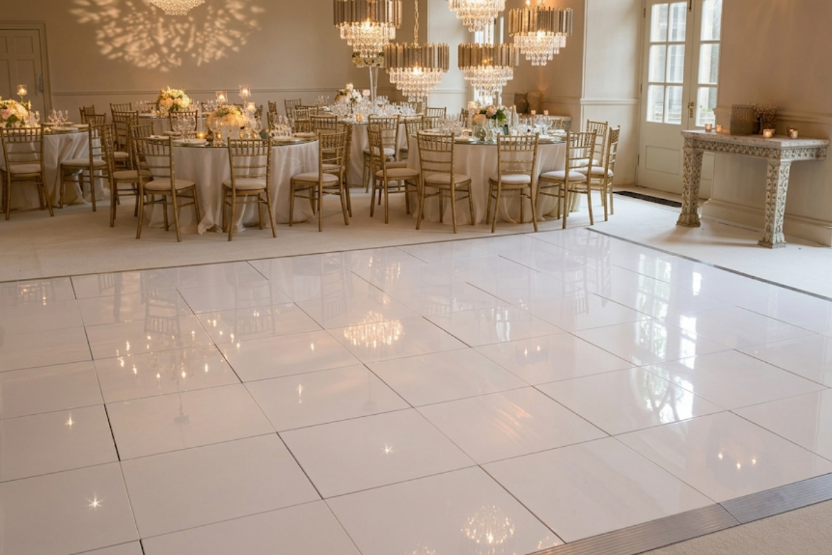 White Dance Floor